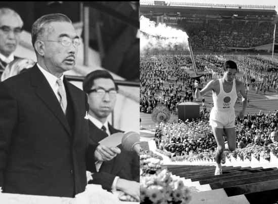 And then the Emperor said, "Let the Games begin": In 1964, Japan was eager to show off its modern miracle economy less than two decades after its defeat in World War II (Kyodo)