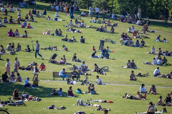 An afternoon in the park with the virus: Biodiversity parks, gardens and farms will play key roles in building better cities (Credit: Teseum)