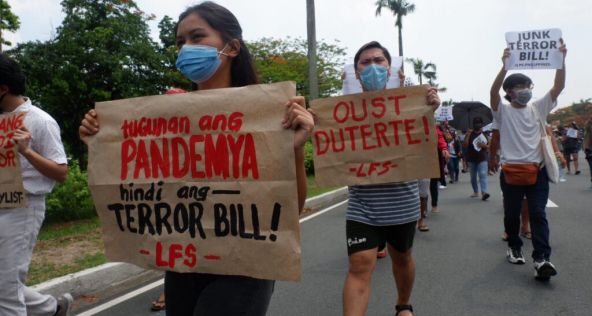 Dissenting Against the Anti-Terrorism Bill