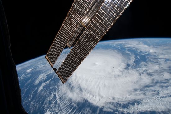 Meteorological monster: View of Cyclone Freddy from the International Space Station over the Indian Ocean, February 20, 2023 (Credit: NASA)
