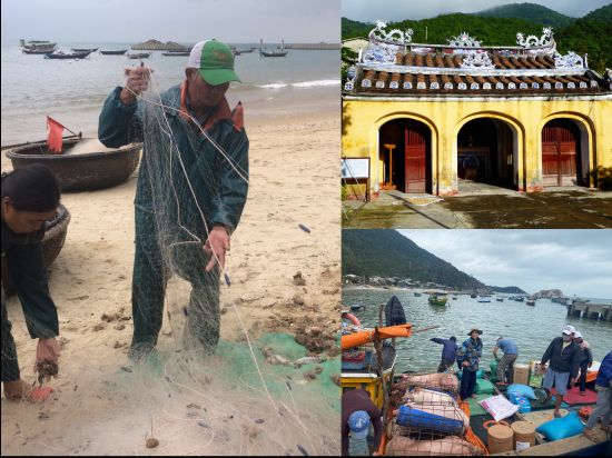 Cham Island life: The connection of the inhabitants to the East Sea and its underwater denizens and treasures is profound, as the ocean is the source not just of their livelihood but also of their values and spiritual inspiration (Credit: James Borton)