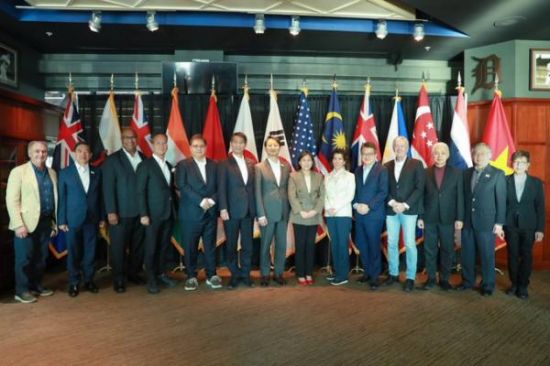 The US offer: Trade ministers from Indo-Pacific Economic Framework for Prosperity (IPEF) partner countries in Detroit, May 27 (Credit: US Department of Commerce)