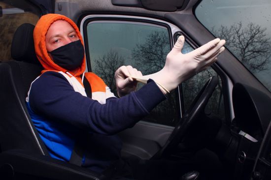 Delivering food in a pandemic: Wuhan's grid design made it easier to get essentials to households in the city (Credit: Gagarin Iurii / Shutterstock.com)