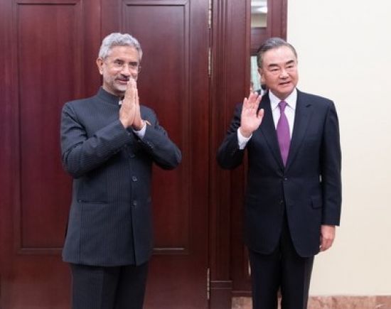Diplomatic dance towards disengagement: Indian Foreign Minister S Jaishankar and Chinese counterpart Wang Yi confer in Moscow, September 2020 (Credit: Ministry of Foreign Affairs of the People’s Republic of China)