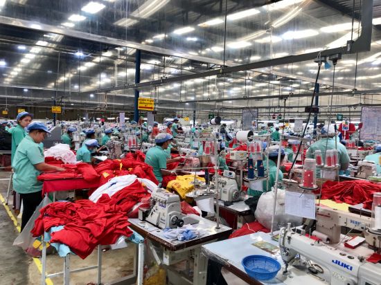 Garment factory in Sisophon: Now a lower middle-income economy, Cambodia has emerged as a manufacturing alternative to China (Credit: I Love Coffee dot Today / Shutterstock.com)