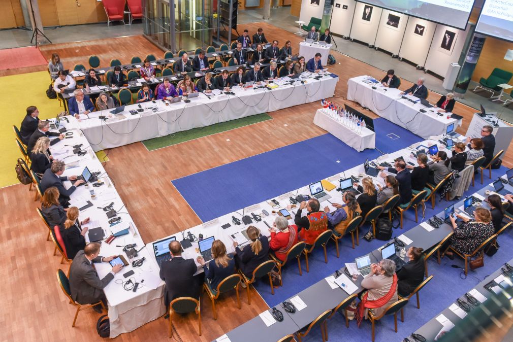 Framework for regional collaboration: Arctic Council senior officials' meeting in Rovaniemi, Finland, November 2018 (Credit: Linnea Nordström/Arctic Council Secretariat)