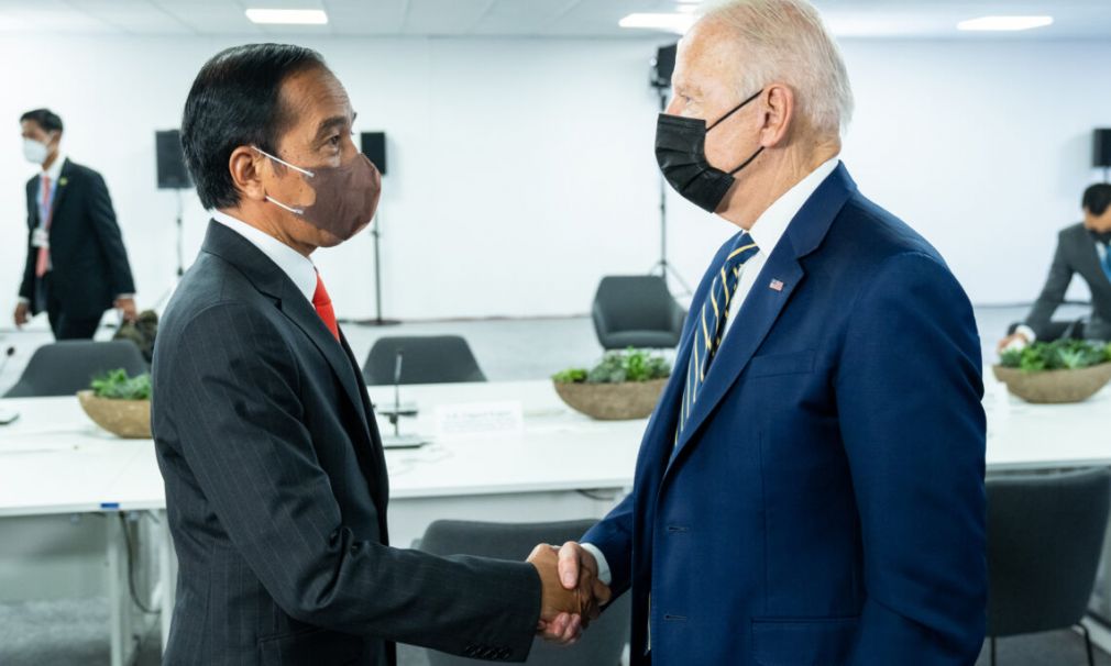 Widodo and Biden: Indonesia’s personal data protection law comes at a time when the US and EU have been making moves on this critical global challenge (Credit: Adam Schultz/The White House)