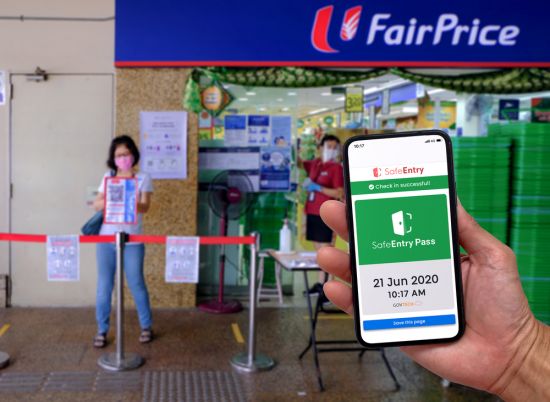 Contact tracing app in Singapore: Smartphone data can present a detailed picture of people’s daily lives and interactions (Credit: kandl stock / Shutterstock.com)