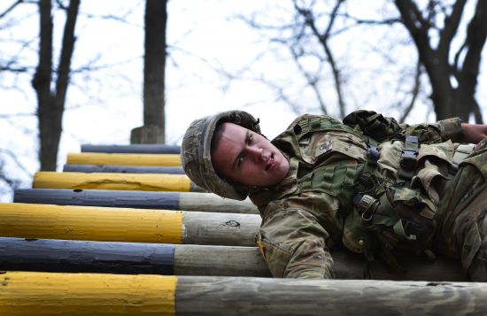 Training for physical combat – but is he ready for cyber warfare? (Credit: West Point – The US Military Academy - https://www.flickr.com/photos/west_point/40609316483/)